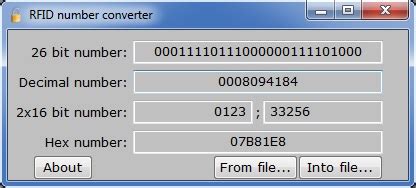 rfid card number converter|convert rfid to target file.